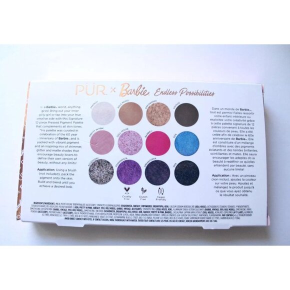 PUR x Barbie Endless Possibilities Palette Limited Edition 60th anniversary - Picture 3 of 5